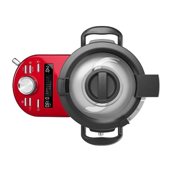 KitchenAid - Elektromos főzőedény, 1500 W, Artisan, Empire Red 