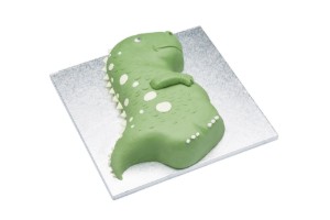Dinoszaurusz alakú péksütemény forma, 22 x 32 x 5 cm, eloxált alumínium - Kitchen Craft