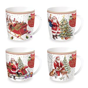 Nuova R2S - 350 ml -es "CHRISTMAS MEMORIES" porcelán bögre