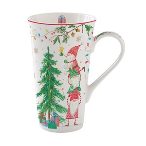 Nuova R2S - 600 ml -es "READY FOR CHRISTMAS" porcelán bögre