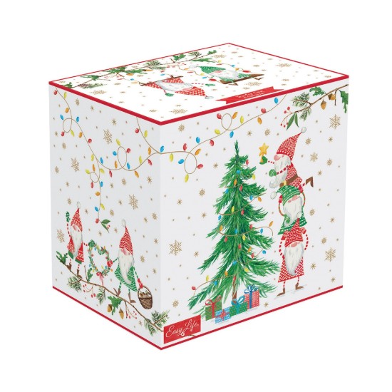 Porcelán teás adagolókészlet, 350 ml, "READY FOR CHRISTMAS" - Easy Life