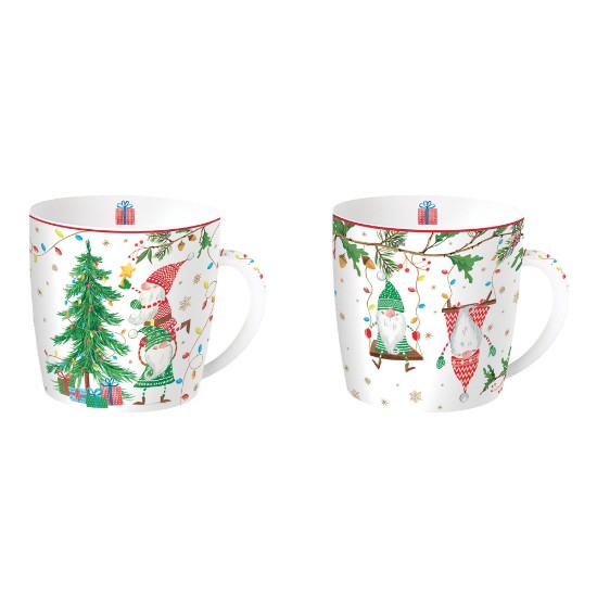 Nuova R2S - 350 ml -es "READY FOR CHRISTMAS" 2 db. porcelán bögre készlet 