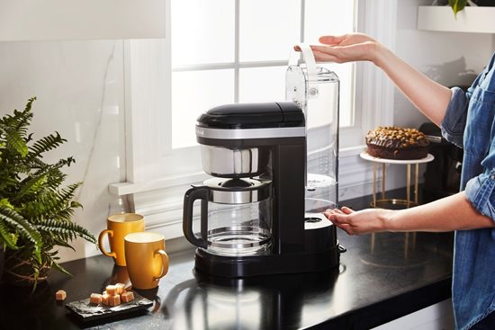 KitchenAid - 1,7 L / 1100 W - Onyx Black - Programozható kávéfőző