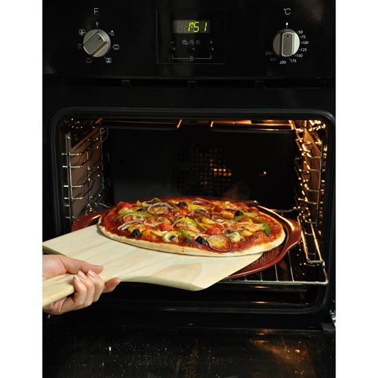 Emile Henry - Pizza tepsi, 40 cm, Burgundy