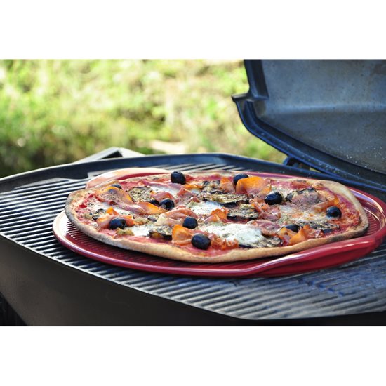 Emile Henry - Pizza tepsi, 40 cm, Burgundy