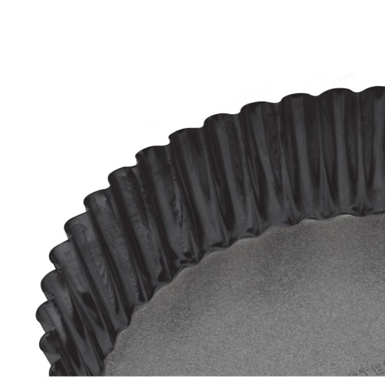 Kitchen Craft lepény sütő tepsi, 25 cm, acél, "MasterClass"