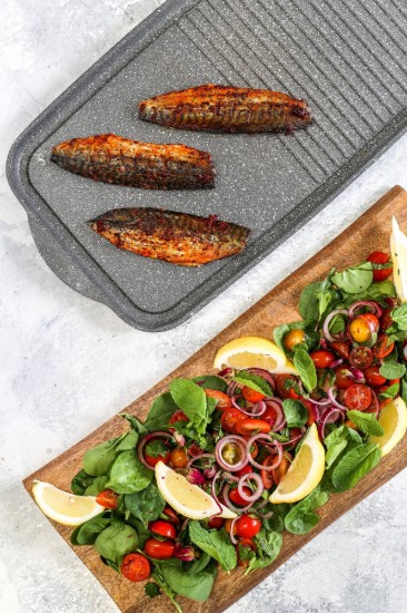 Kitchen Craft grill tepsi, alumínium, 51 x 27 cm, “MasterClass”
