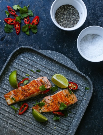 MasterClass grill tepsi, alumínium, 51 x 27 cm