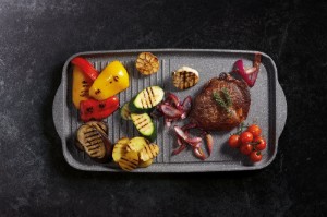 Kitchen Craft grill tepsi, alumínium, 51 x 27 cm, “MasterClass”