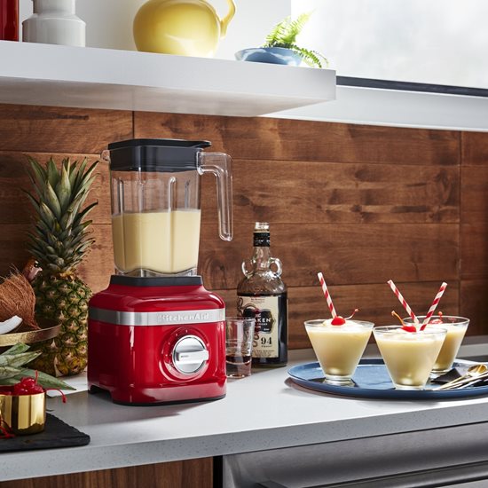 Turmixgép Artisan K150 és tartály pengékkel, 1,4 l, 650 W, "Empire Red" szín - KitchenAid márka