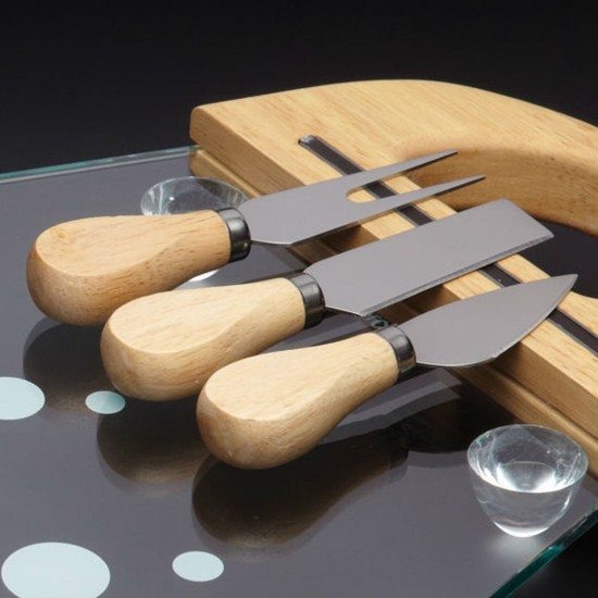 Kitchen Craft 4 darabos sajttálaló készlet