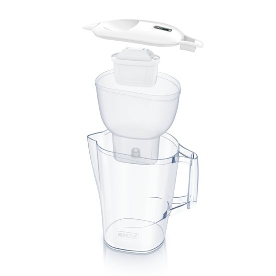 BRITA Aluna Cool 2.4 L-es vízszűrő kancsó, Maxtra+, fehér