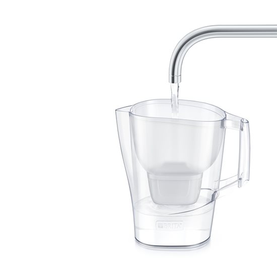 BRITA Aluna Cool 2.4 L-es vízszűrő kancsó, Maxtra+, fehér