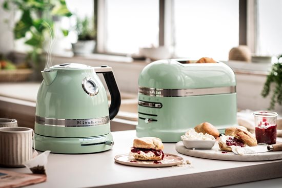 Elektromos vízforraló, 2400 W, Artisan 1.5L, "Pistachio" szín - KitchenAid