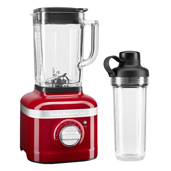 Artisan K400 turmixgép, 1,4 l, 1200 W, 0,5 l-es tartállyal, "Candy Apple" - KitchenAid márka