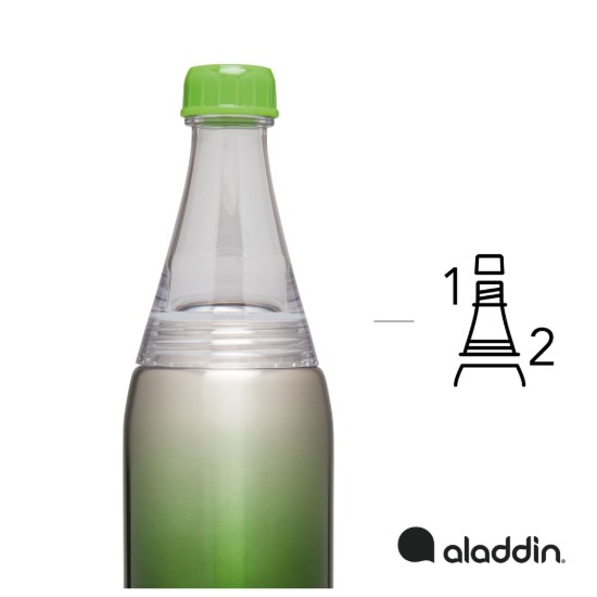 Aladdin Kulacs 600 ml Fresco Twist&Go, zöld