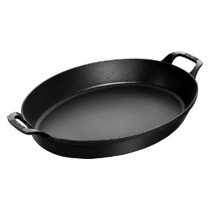 Staub Óvális öntöttvas tálca 37 cm