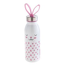 Aladdin Kulacs "Zoo" 430 ml rozsdamentes acél, nyuszis