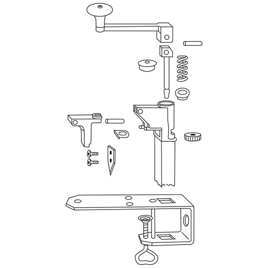 Westmark "Sieger Clou 30" konzervnyitó, 23 cm