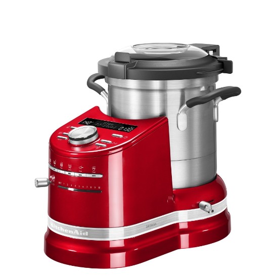 KitchenAid - Elektromos főzőedény, 1500 W, Artisan, Empire Red 