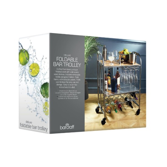 Bárkocsi, Home Bar Drinks termékcsalád, szénacél – Kitchen Craft