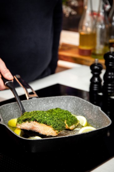 MasterClass alumínium grillserpenyő, 28 cm