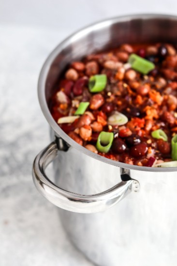 Fazék, fedővel, rozsdamentes acél, 22 cm/7 l - Kitchen Craft