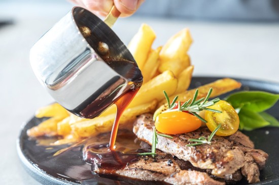 Kitchen Craft - Mini serpenyő, 6,5 cm, rozsdamentes acél, “MasterClass”