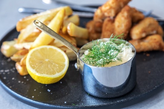 Kitchen Craft - Mini serpenyő, 6,5 cm, rozsdamentes acél, “MasterClass”