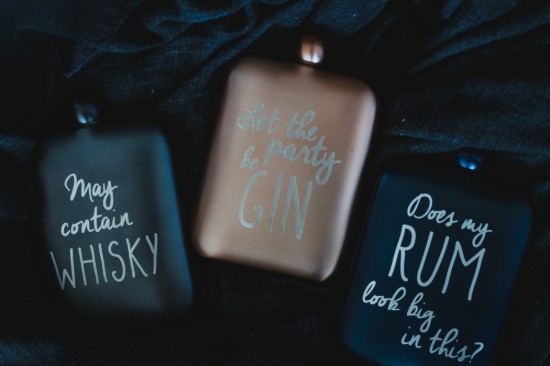 BarCraft 175 ml-es "May contain Whiskey" palack