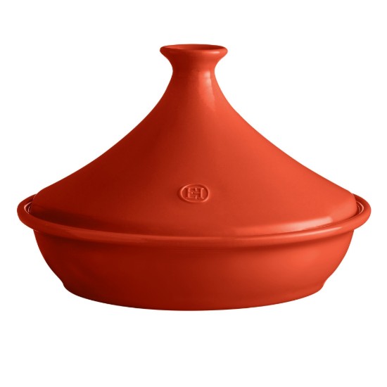 Emile Henry - 32,5 cm / 3 literes Mákvörös (Poppy Red) - Tajine