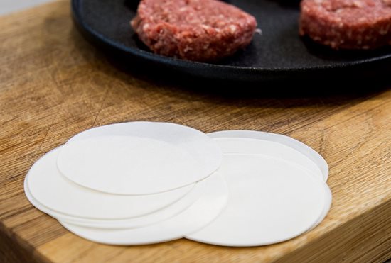Kitchen Craft 250 darabos viaszos lemez készlet hamburgerhez