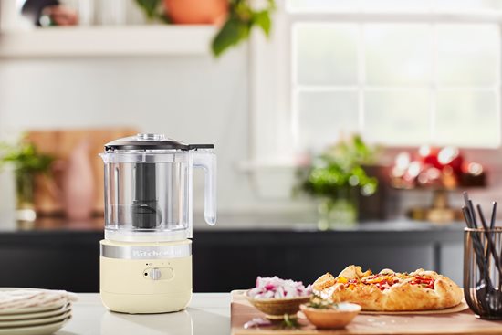 KitchenAid - 1,18 literes vezeték nélküli - Almond Cream (mogyoró krém) aprító