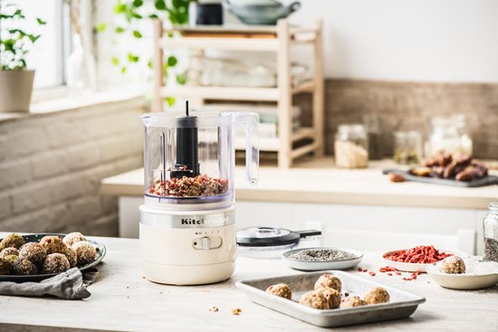 KitchenAid - 1,18 literes vezeték nélküli - Almond Cream (mogyoró krém) aprító