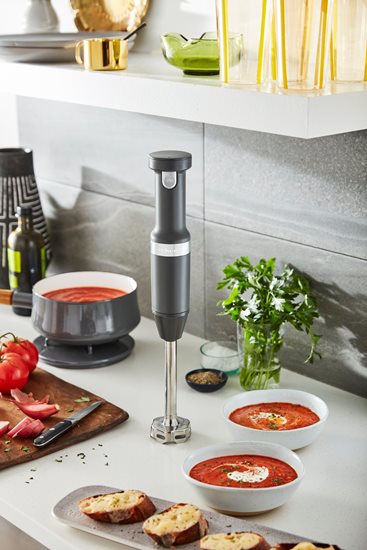 Vezeték nélküli függőleges turmixgép, „Charcoal Grey” szín – KitchenAid