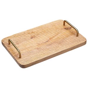 Fából készült tál ételtálaláshoz, 35,5 x 22,5 cm, Artesa termékcsalád - Kitchen Craft