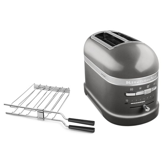 KitchenAid - 1250 W-os Artisan - Medallion Silver - 2 nyílásos kenyérpirító