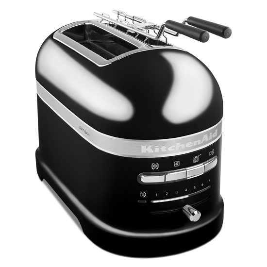 KitchenAid - 1250 W-os Artisan - Onyx Black - 2 nyílásos kenyérpirító