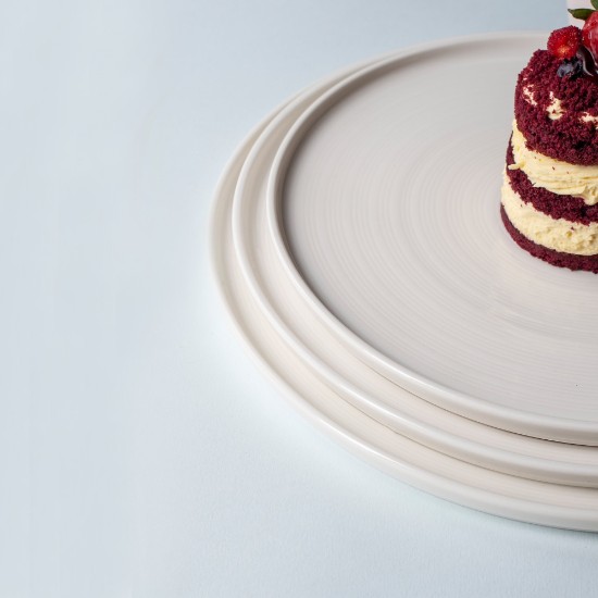 Porcelán tányér, 32,5 cm, "Alumilite Anillo" - Porland