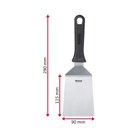 Westmark "Master Line" spatula, 11,5 x 9 cm, rozsdamentes acél