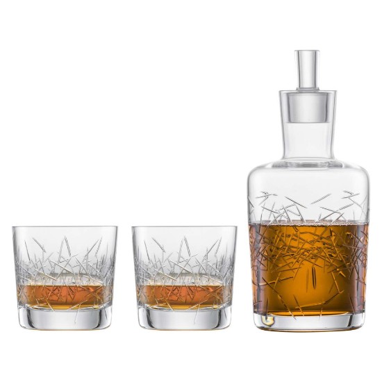 Schott Zwiesel "Glace" Dekanter és 2 whiskys pohár készlet