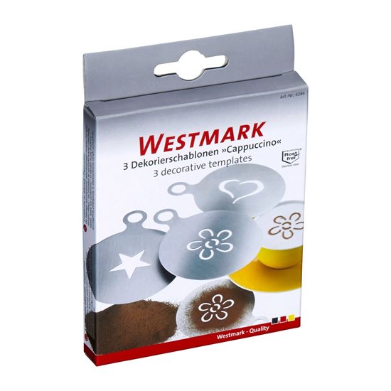 Westmark 3 darab  Cappuccino díszítő forma