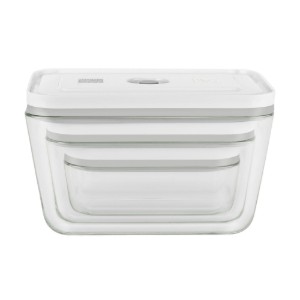 Zwilling - 3 darabos "FRESH & SAVE" légmentesen záró üveg ételtároló