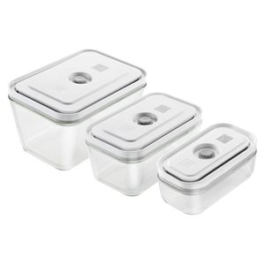 Zwilling - 3 darabos "FRESH & SAVE" légmentesen záró üveg ételtároló
