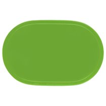 "Fun" ovális asztali szőnyeg, 45,5 x 29 cm, vinil, zöld - Saleen