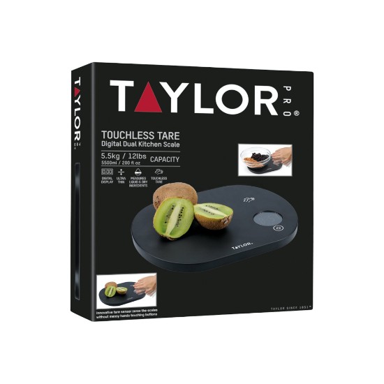 Kitchen Craft -  5,5 kg-ig használható Taylor Pro konyhai mérleg