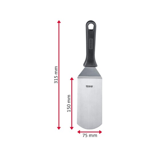 Spatula "Master Line", 15 x 7,5 cm, rozsdamentes acél - Westmark