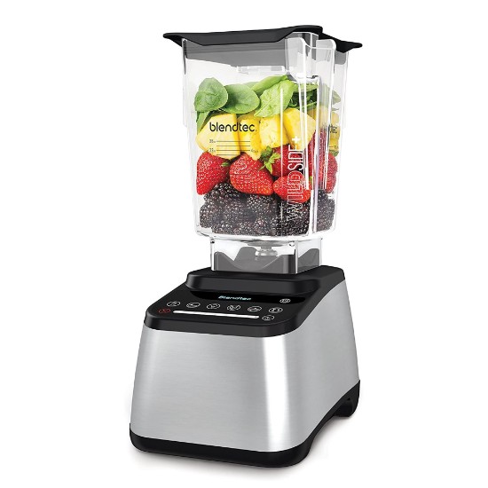 Blendtec - 1800 W-os ~ Ezüst ~ Designer 725 turmixgép