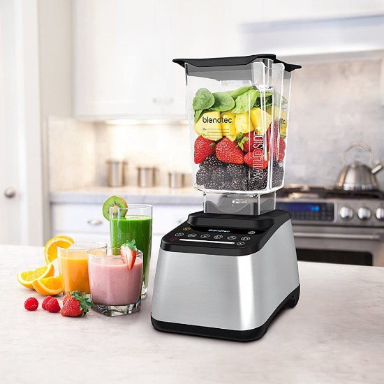 Blendtec - 1800 W-os ~ Ezüst ~ Designer 725 turmixgép