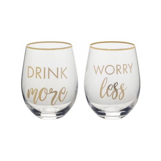 2db Mikasa ivópohár készlet, 468 ml - Kitchen Craft